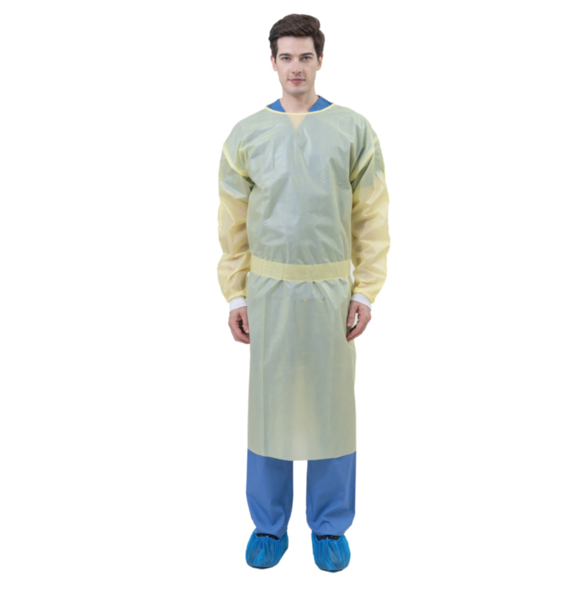 Heat Sealing Reinforced Surgical Gowns NonWoven Fabric Reinforced AAMI  Level 4 Disposable Surgical Gown  China Hospital Gown and Surgical Gown  price  MadeinChinacom