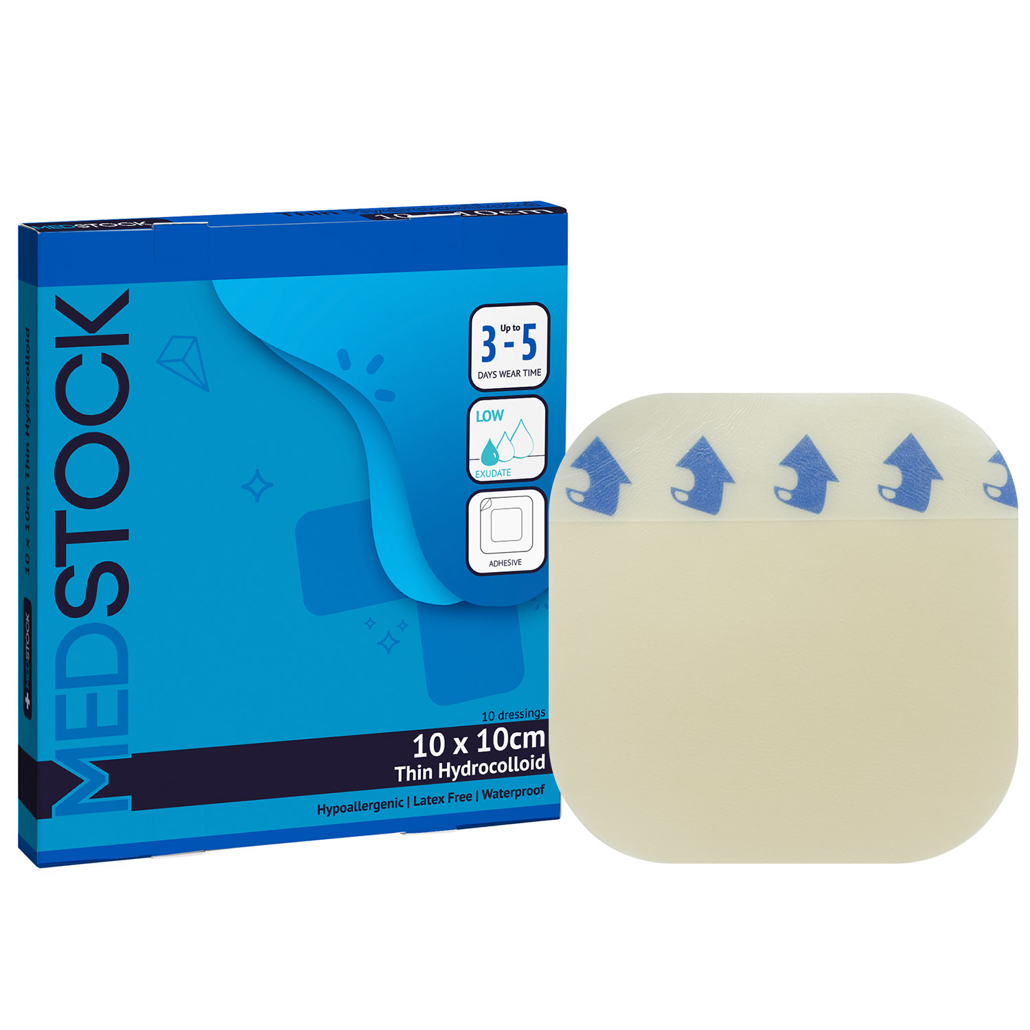 Thin Hydrocolloid Dressing